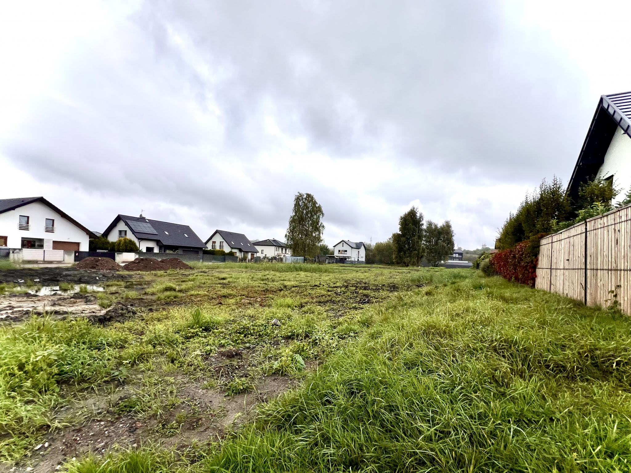 Działka pod dom 6,16 ar + udział – Kraków Dębniki, Skotniki, ul. Trockiego