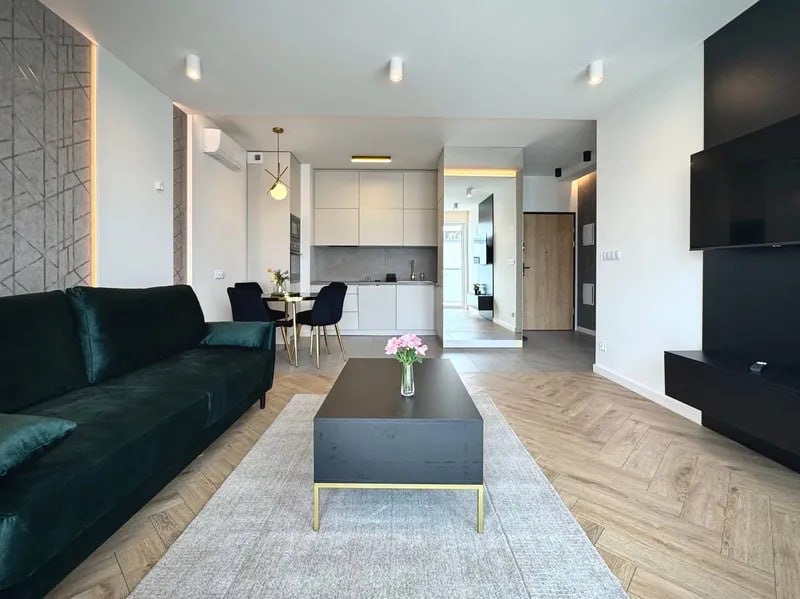 Nowe mieszkanie premium 2 pok., balkon, garaż, klimatyzacja