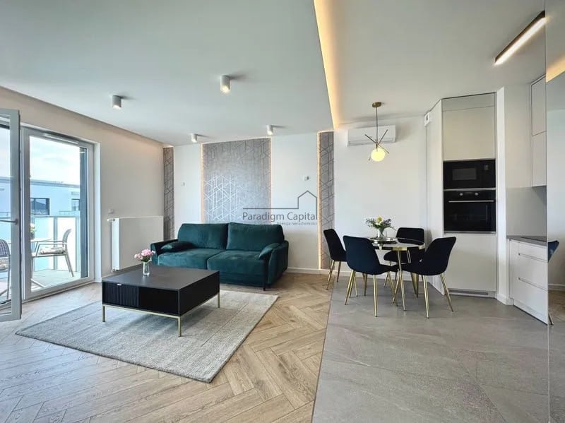 Nowe mieszkanie premium 2 pok., balkon, garaż, klimatyzacja