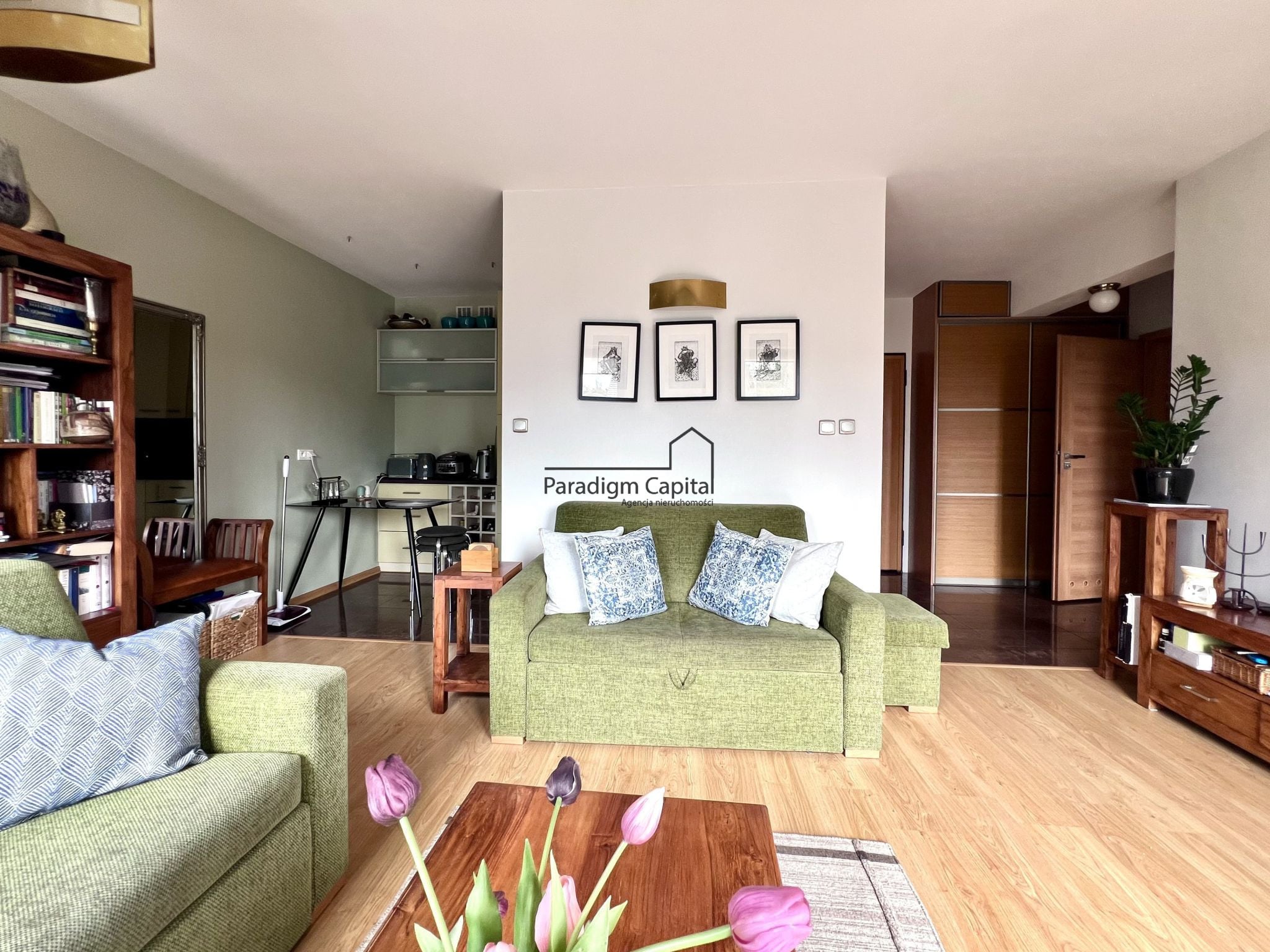 Wyjątkowe, kameralne mieszkanie z balkonem 10 m² – Kraków, zieleń, cisza