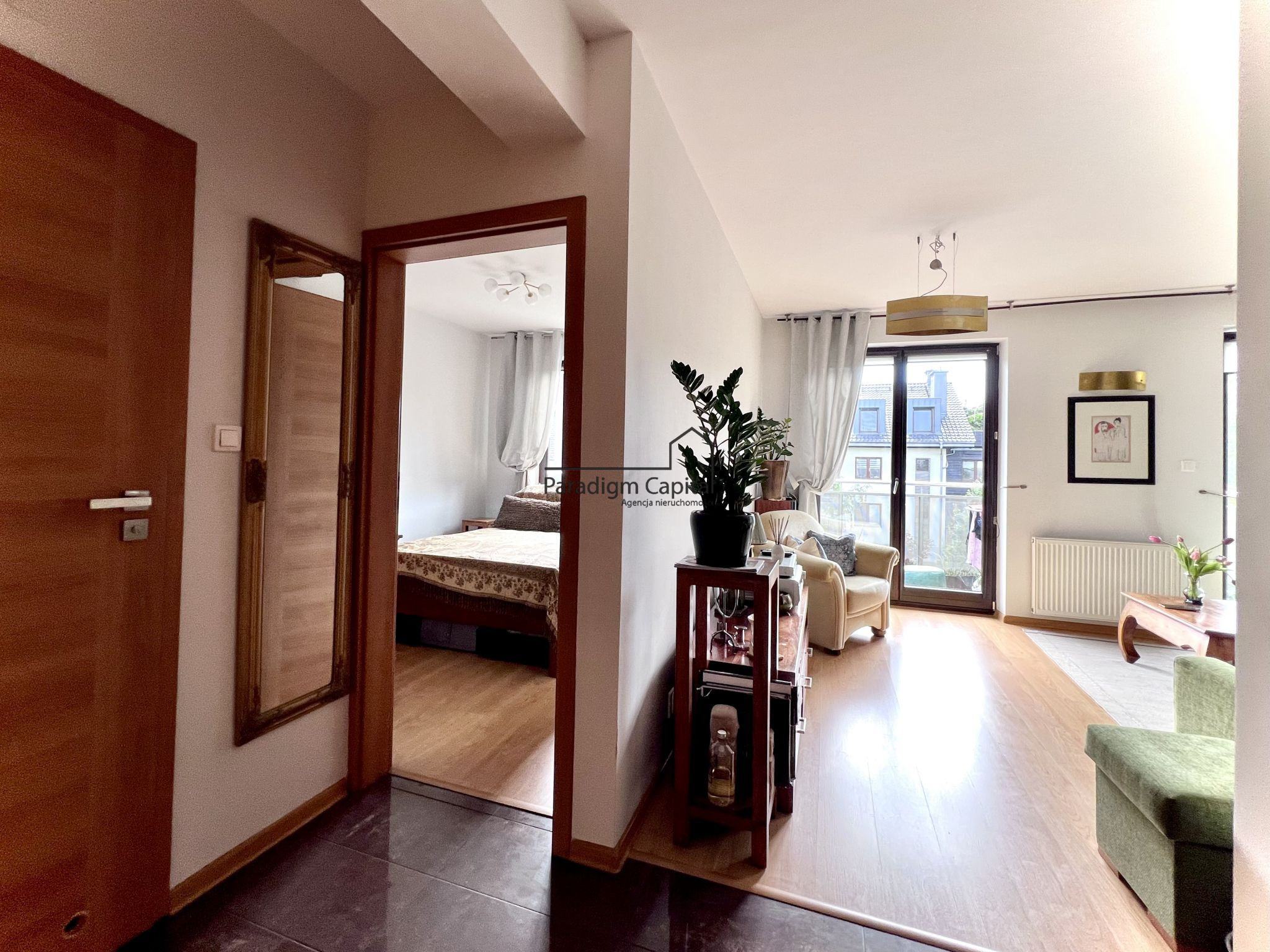 Wyjątkowe, kameralne mieszkanie z balkonem 10 m² – Kraków, zieleń, cisza