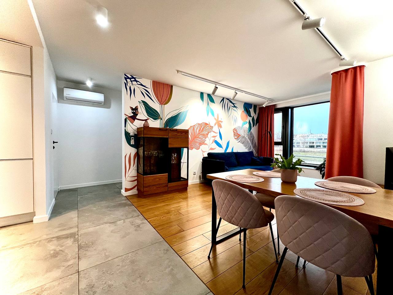 Luksusowy apartament | widok na Wisłę | 3 pokoje | garaż