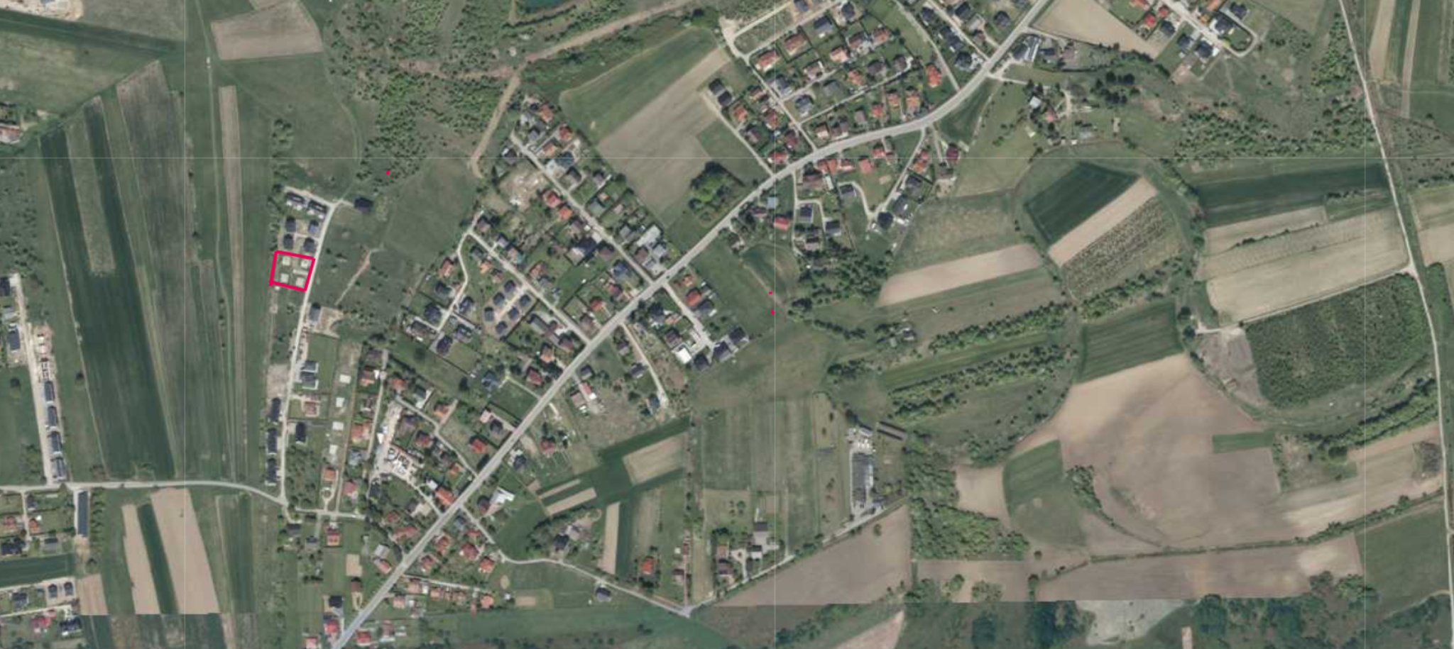 Działka 18 arów, 4 fundamenty, projekty, pozwolenia – przy Krakowie