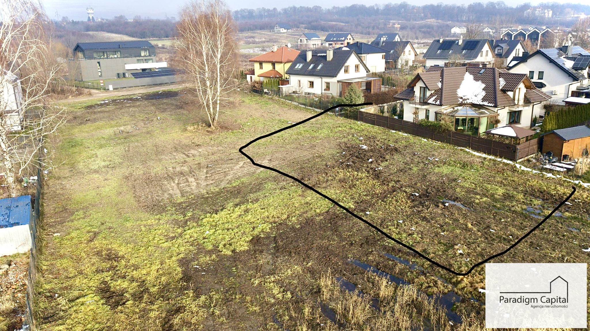 dzialki - 616.00 m² - Kraków