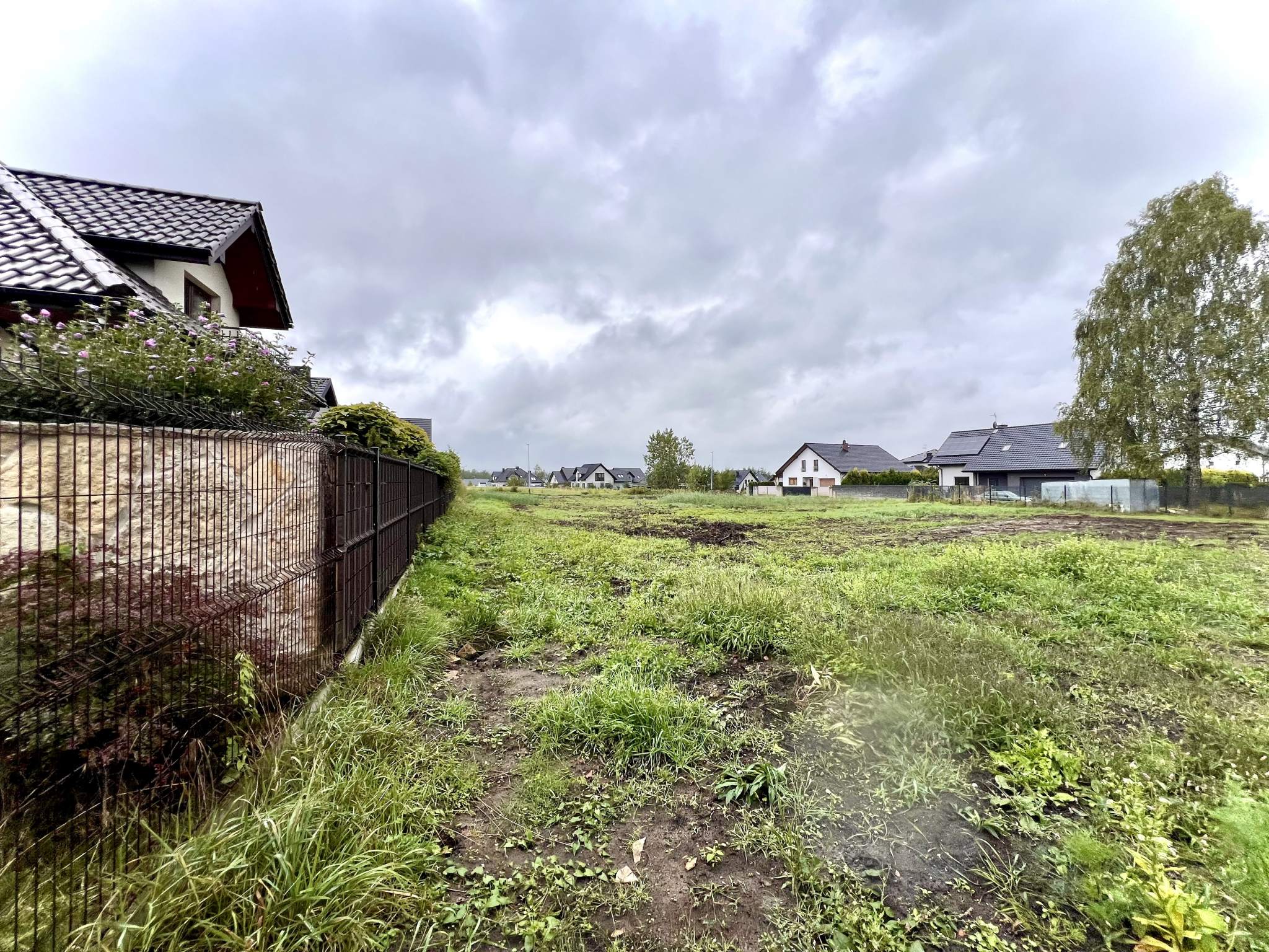 Działka pod dom 6,16 ar + udział – Kraków Dębniki, Skotniki, ul. Trockiego