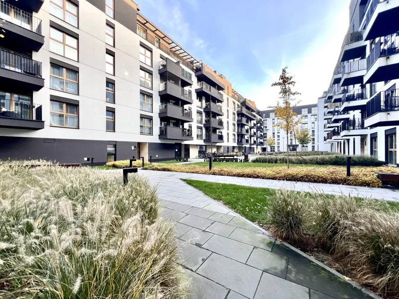 NOWOCZESNE MIESZKANIE PREMIUM 56 m2 Z BALKONEM – CITY YES, NOWOHUCKA, 2022 ROK, RECEPCJA, STREFA CHILLOUT