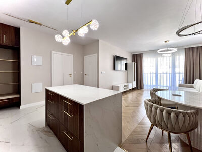 Nowe 2-pokojowe mieszkanie 53 m² z klimatyzacją i garażem